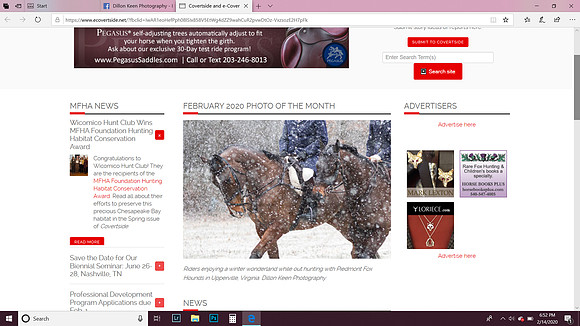 Covertside-Photo of the Month